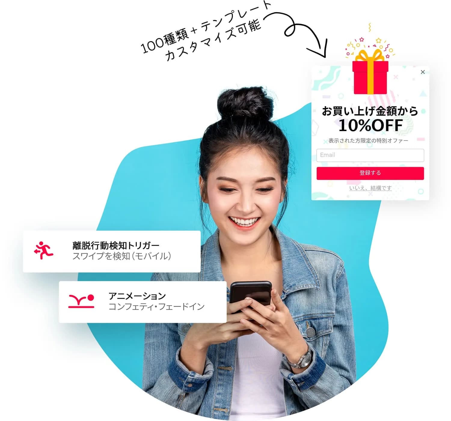 カート放棄ユーザーにクーポンで最後の一押し