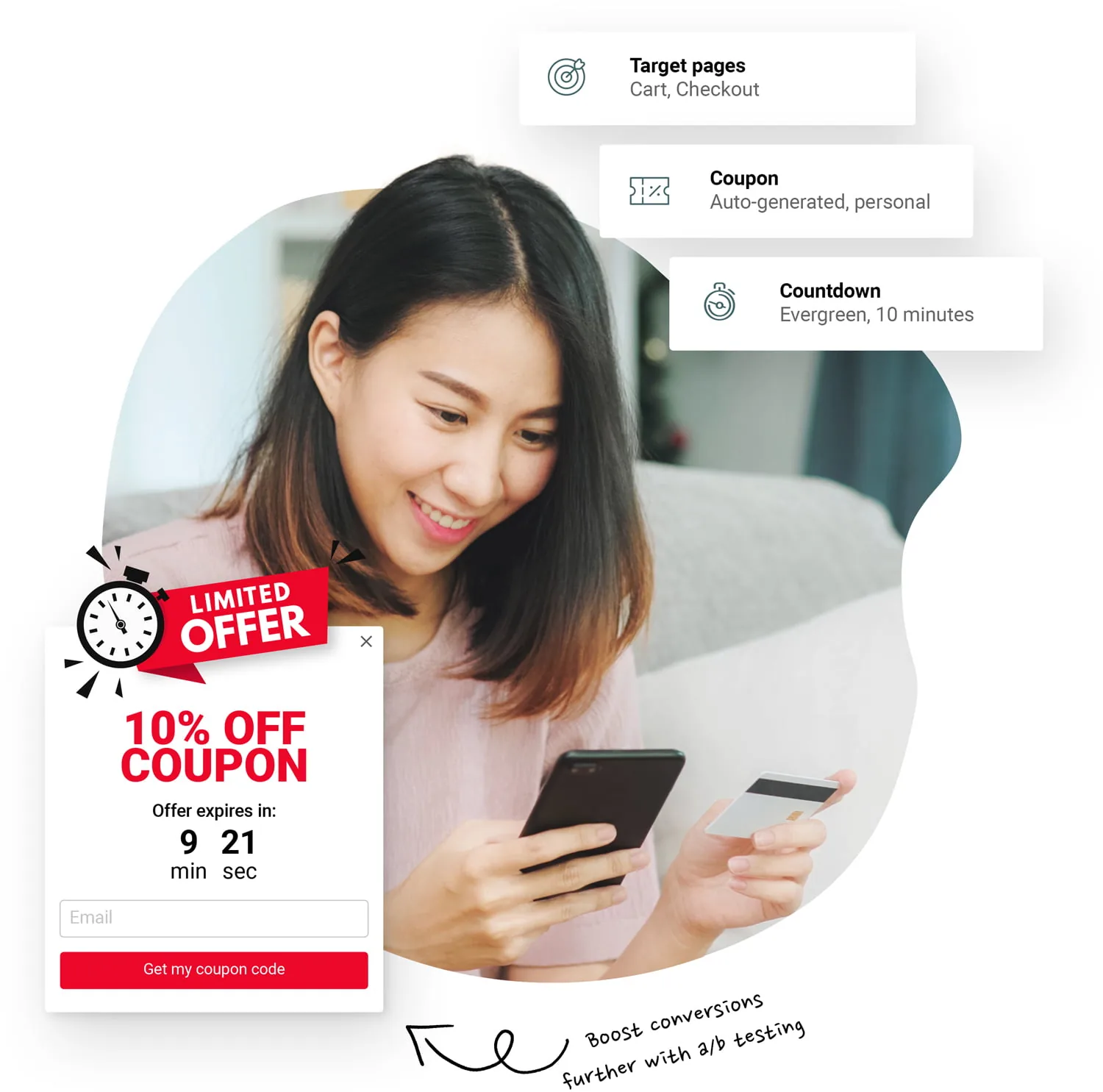 Lift conversion rates across your site