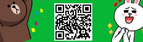 LINEポップアップバナーデザイン QRコード