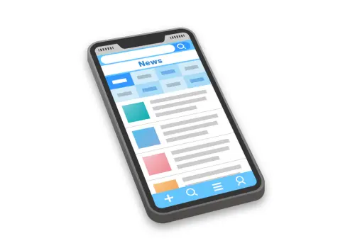 ニュースサイトでのWordPressポップアップ活用イメージ